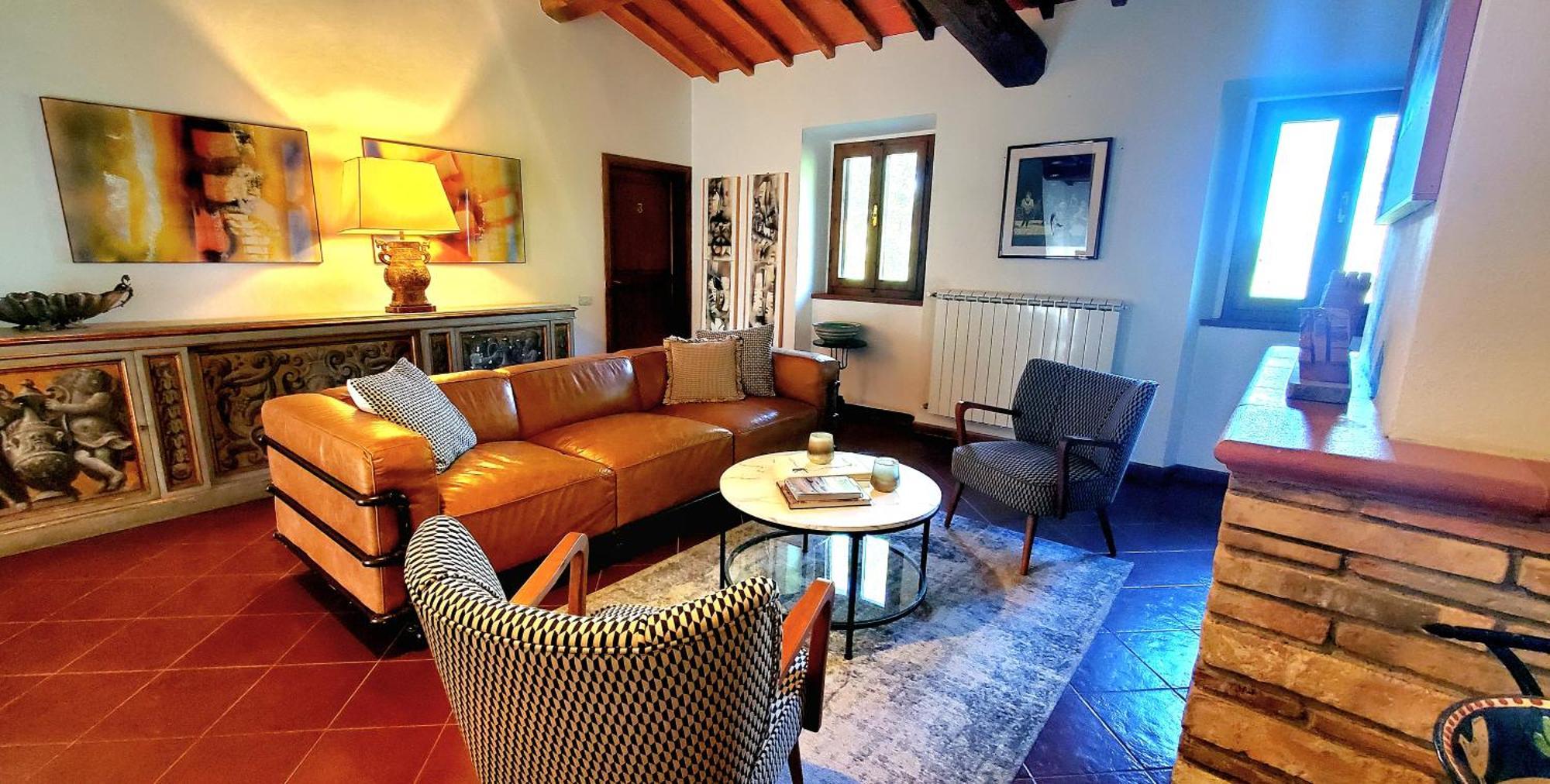 Villa La Volpaia 1521 à Barberino di Val dʼElsa Extérieur photo