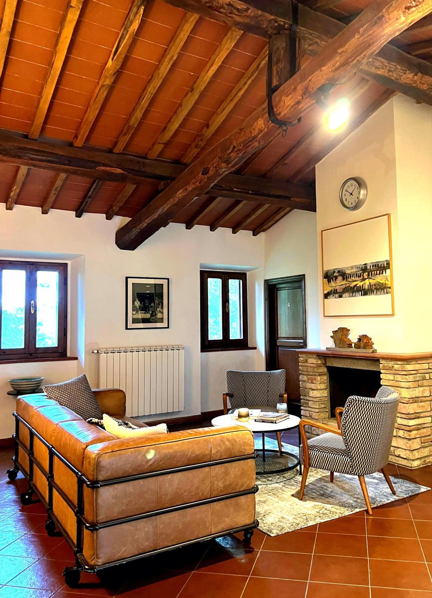 Villa La Volpaia 1521 à Barberino di Val dʼElsa Extérieur photo